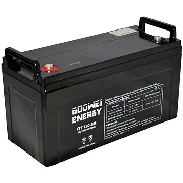 

GOOWEI ENERGY OTL120-12, baterie 12V, 120Ah, DEEP CYCLE