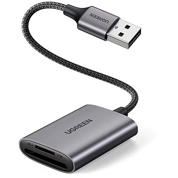 

UGREEN USB-A to SD/TF Memory Card Reader Alu Case
