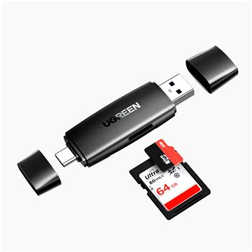 

UGREEN 2-in-1 USB-C / USB-A Card Reader