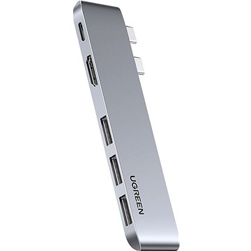 

UGREEN 5-in-2 USB-C To HDMI / 3*USB 3.0 / PD Converter for Mac