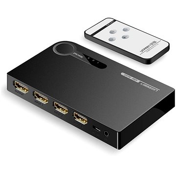 

Ugreen HDMI 3 In 1 Out Switcher Black