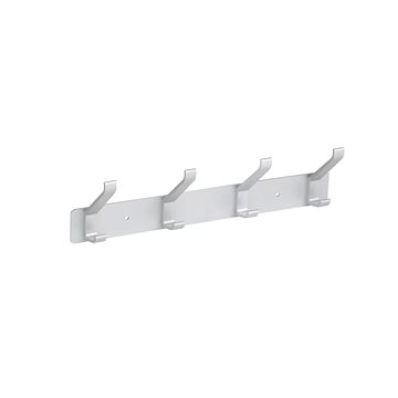 

WALTECO Věšáková lišta 4 háčky 295mm, aluminum elox