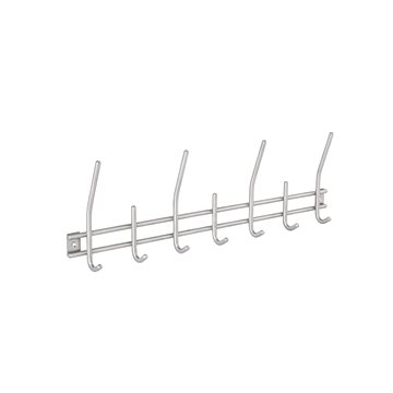 

WALTECO Věšáková lišta 540x165mm 7 háčků, nerez