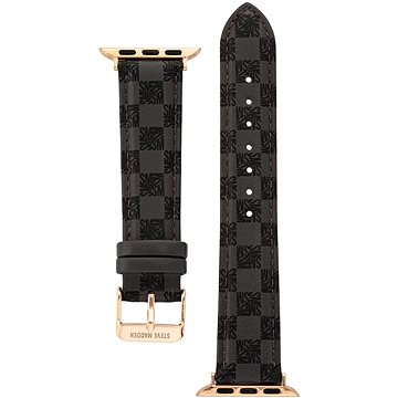 

Steve Madden Řemínek s logem pro Apple Watch 38/40/41 mm šedý