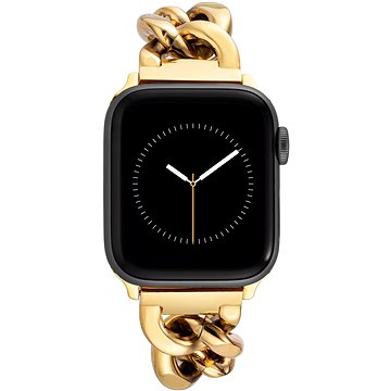 

Anne Klein Řemínek řetízkový pro Apple Watch 42mm / 44mm / 45mm zlatý, 17,5 cm