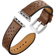 Eternico Leather Band for Apple Watch 42mm / 44mm / 45mm brown - Watch Strap