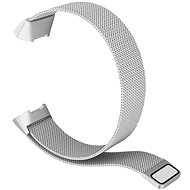 Řemínek Eternico Steel stříbrný (Small) pro Fitbit Charge 3 / 4