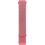 Řemínek Eternico Nylon Loop universal Quick Release 22mm růžový