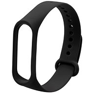 Eternico Basic Black for Mi Band 3 / 4 - Watch Strap