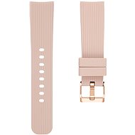 Eternico Essential Vertical Grain Rose Gold Buckle universal Quick Release 20mm rose gold - Watch Strap