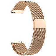 Eternico Elegance Milanese universal Quick Release 20mm rose gold - Watch Strap