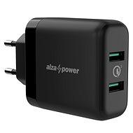 Nabíječka do sítě AlzaPower Q200 Quick Charge 3.0 černá - Nabíječka do sítě