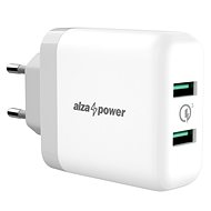 Nabíječka do sítě AlzaPower Q200 Quick Charge 3.0 bílá