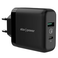 Nabíječka do sítě AlzaPower Q200C Quick Charge 3.0 černá - Nabíječka do sítě