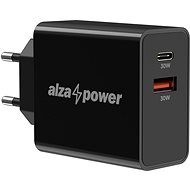 AlzaPower A130 Fast Charge 30W černá - Nabíječka do sítě