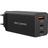 AlzaPower G165 GaN Fast Charge 65W černá - Nabíječka do sítě