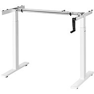 Výškově nastavitelný stůl AlzaErgo Table ET3 Essential bílý - Výškově nastavitelný stůl