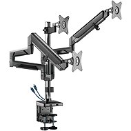 AlzaErgo Arm T130B Premium USB vesmírně černý