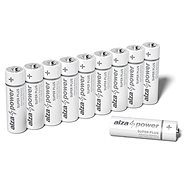 Jednorázová baterie AlzaPower Super Plus Alkaline LR6 (AA) 10ks v eko-boxu
