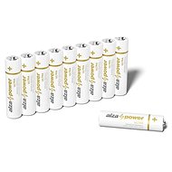 Jednorázová baterie AlzaPower Ultra Alkaline LR03 (AAA) 10ks v eko-boxu