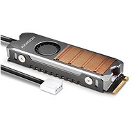 AXAGON CLR-M2FAN COPPER Heatsink with FAN for M.2 SSD - Chladič pevného disku
