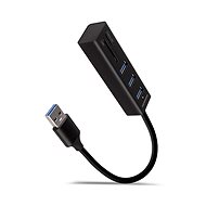 AXAGON HMA-CR3A Hub USB-A, Card Reader, metal - USB Hub
