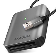 Čtečka karet AXAGON CRE-S3, 3-slot & lun card reader, UHS-II support, SUPERSPEED USB-A