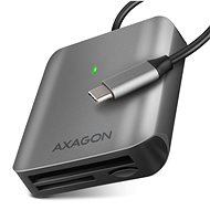 Čtečka karet AXAGON CRE-S3C, 3-slot & lun card reader, UHS-II support, SUPERSPEED USB-C