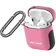 AlzaGuard Protective Case pro AirPods růžové - Pouzdro na sluchátka