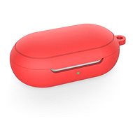 Pouzdro na sluchátka AlzaGuard Premium Silicone Case pro Samsung Galaxy Buds / Buds+ červené