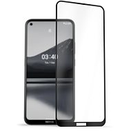 AlzaGuard 2.5D FullCover Glass Protector pro Nokia 3.4 černý - Ochranné sklo