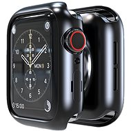 Ochranný kryt na hodinky AlzaGuard Matte TPU HalfCase pro Apple Watch 38mm černé