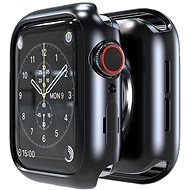 Ochranný kryt na hodinky AlzaGuard Matte TPU HalfCase pro Apple Watch 40mm černé