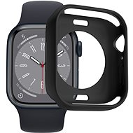 AlzaGuard Matte TPU HalfCase pro Apple Watch 45mm černé - Ochranný kryt na hodinky