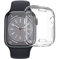 Ochranný kryt na hodinky AlzaGuard Crystal Clear TPU FullCase pro Apple Watch 41mm