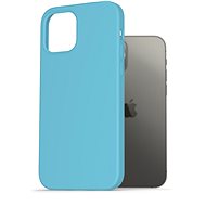 AlzaGuard Premium Liquid Silicone Case pro iPhone 12 / 12 Pro modré - Kryt na mobil