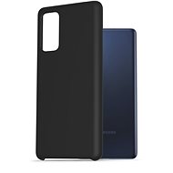 Kryt na mobil AlzaGuard Premium Liquid Silicone Case pro Samsung Galaxy S20 FE černé