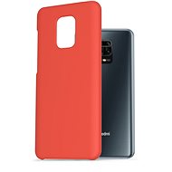 Kryt na mobil AlzaGuard Premium Liquid Silicone Case pro Xiaomi Redmi Note 9 Pro / 9S červené
