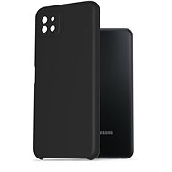 Kryt na mobil AlzaGuard Premium Liquid Silicone Case pro Samsung Galaxy A22 5G černé