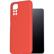 AlzaGuard Premium Liquid Silicone Case for Xiaomi Redmi Note 11/11S Red - Phone Cover