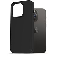 AlzaGuard Premium Liquid Silicone Case pro iPhone 14 Pro černé - Kryt na mobil