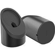 Ahastyle hliníkovo - silikonový magsafe stojánek 360°  černý - Držák na MagSafe nabíječku