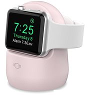 Stojan na hodinky AhaStyle silikonový stojan pro Apple Watch růžový