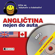 Audiokniha MP3 Angličtina nejen do auta – pro začátečníky - Audiokniha MP3