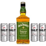 Jack Daniel's Apple 1l 35% + 4x 0,33l Kinley tonic plech - Whiskey