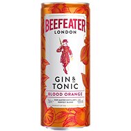 Beefeater Gin&Tonic Blood Orange 0,25l 4,9% plech - Míchaný nápoj