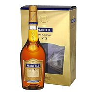 Martell VS fine cognac 0,7l  40% + 2 sklo GB - Koňak