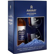 Brandy Ararat 10y 0,7l 40% + 2x sklo GB - Brandy