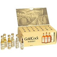 Rudolf Jelínek Degustační kalendář Gold Cock 24×0,02l 49,2% GB - Whisky