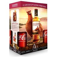 Famous Grouse 0,7l 40% GB + Coca-Cola 4x 0,33l - Whiskey